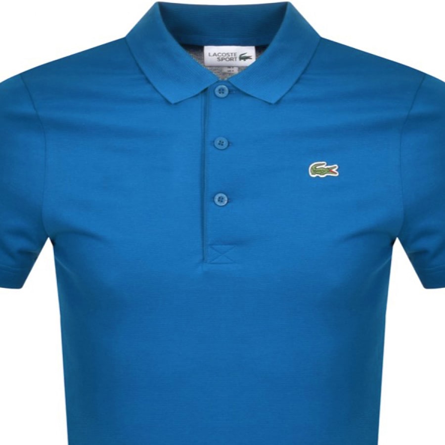 Alternative Image for ProductLacoste Sport Short Sleeved Polo T Shirt Blue2